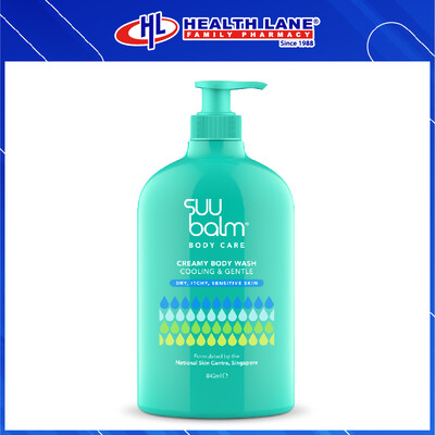 SUU BALM DUAL COOLING & MOISTURISING CREAM BODY WASH (840ML)